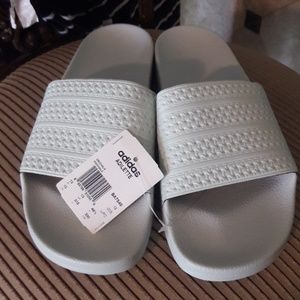 New mens Adidas slides
